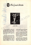 Claudio Arrau Signed Program – Israel Philharmonic Jerusalem 1964
