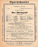 Krauss, Clemens - Set of 14 Concert Programs 1922-1924