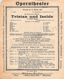 Krauss, Clemens - Set of 14 Concert Programs 1922-1924