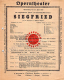 Krauss, Clemens - Set of 14 Concert Programs 1922-1924