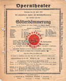 Krauss, Clemens - Set of 14 Concert Programs 1922-1924