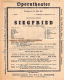 Krauss, Clemens - Set of 14 Concert Programs 1922-1924