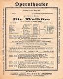 Krauss, Clemens - Set of 14 Concert Programs 1922-1924