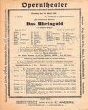 Krauss, Clemens - Set of 14 Concert Programs 1922-1924