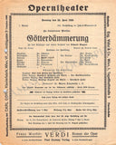 Krauss, Clemens - Set of 14 Concert Programs 1922-1924