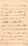 Campanini, Cleofonte - Autograph Letter Signed 1908