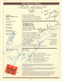 Opera Singers - Collection of 19 Signed Cast Pages