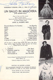 Opera Singers - Collection of 19 Signed Cast Pages