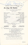 Opera Singers - Collection of 19 Signed Cast Pages