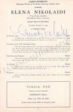 Opera Singers - Collection of 50+ Signed Cast Pages