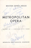Opera Singers - Collection of 50+ Signed Cast Pages