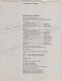 Opera Singers - Collection of 50+ Signed Cast Pages