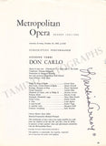 Opera Singers - Collection of 50+ Signed Cast Pages