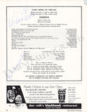 Opera Singers - Collection of 50+ Signed Cast Pages