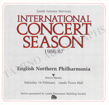 Leeds International Concert Season - Lot of 25 Signed Programs 1983-1987