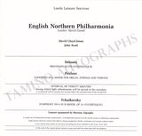 Leeds International Concert Season - Lot of 25 Signed Programs 1983-1987