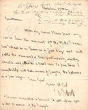 Roberts, David - Autograph Letter Signed 1809
