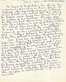 Ward, David - Autograph Letter Signed + Essay