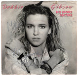 Gibson, Debbie - Signed Record Sleeve "No More Rhyme"
