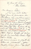 Artot de Padilla, Desiree - Autograph letter Signed 1873