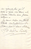 Artot de Padilla, Desiree - Autograph letter Signed 1873