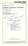 Opera Singers Signed Cast Pages – Lot of 86