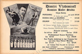 Vladimiroff, Dimitri - Ballet Studio Brochure