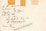 Vintage Actors & Actresses - Set of 7 Autograph Letters Signed