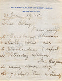 Evans, Edith - Autograph Letter Signed 1934
