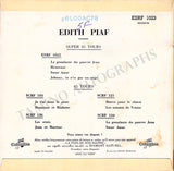 Piaf, Edith - Signed Single Record