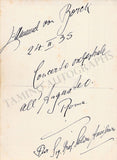 Von Borck, Edmund - Signed Photograph 1935