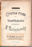 Colonne, Edouard - Signed Score "Capriccio Italiano"