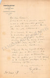 Colonne, Edouard - Set of 2 Autograph Letters & Cards