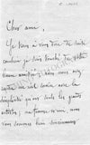 Lalo, Edouard - Autograph Note Signed