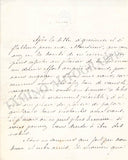 De Hartog, Edouard - Set of 2 Autograph Letters Signed 1852