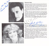 Leeds International Concert Season - Lot of 25 Signed Programs 1983-1987