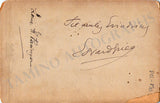 Grieg, Edvard - Signed Cabinet Photograph