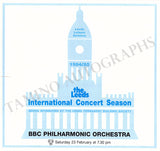 Leeds International Concert Season - Lot of 25 Signed Programs 1983-1987