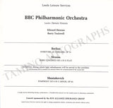 Leeds International Concert Season - Lot of 25 Signed Programs 1983-1987