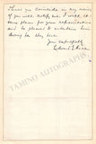 Rice, Edward E. - Autograph Letter Signed 1883