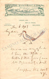 Elgar, Edward - Autograph Letter Signed 1907