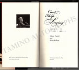 Farrell, Eileen - Signed Book "Can't Help Singing"