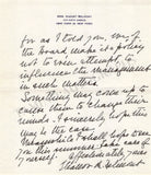 Belmont, Eleanor - Set of 2 Autograph Letters Signed