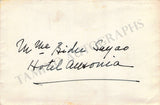 Belmont, Eleanor - Set of 2 Autograph Letters Signed