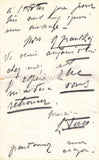 Duse, Eleonora - Autograph Letter Signed