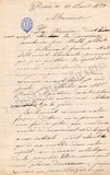 Dugueret, Elisa - Set of 3 Autograph Letters Signed