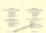 Vienna Opera - Lot of 10 Signed Programs