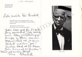 Schwarzkopf, Elisabeth - Autograph Note Signed