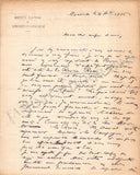 Rougier, Elzeard - Set of 3 Autograph Letters Signed