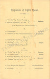 Sauer, Emil - Set of 2 Concert Programs London 1894